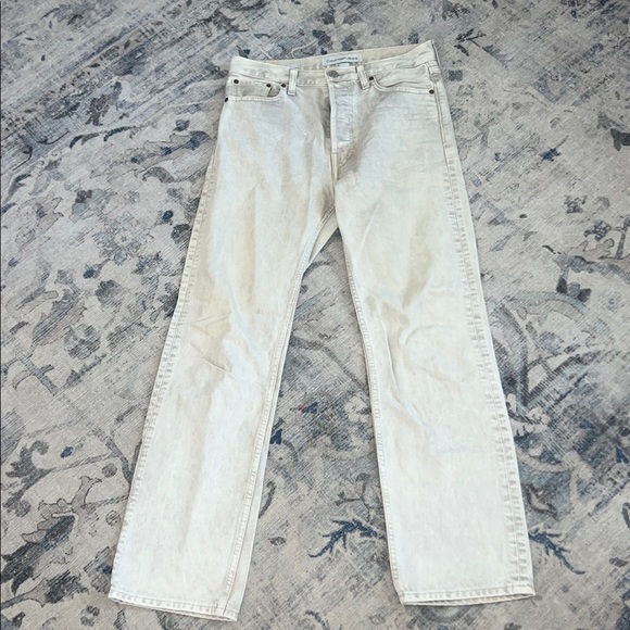 Calvin Klein Jeans Cream Denim - Picture 1 of 2